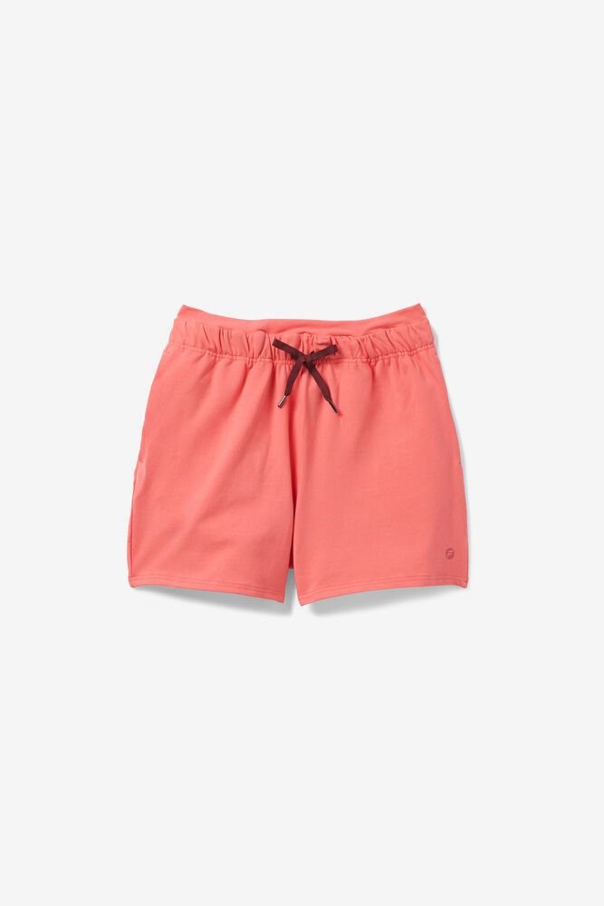 Fila Shorts Womens Orange - Ready Set Cardio - Philippines 3859047-BU